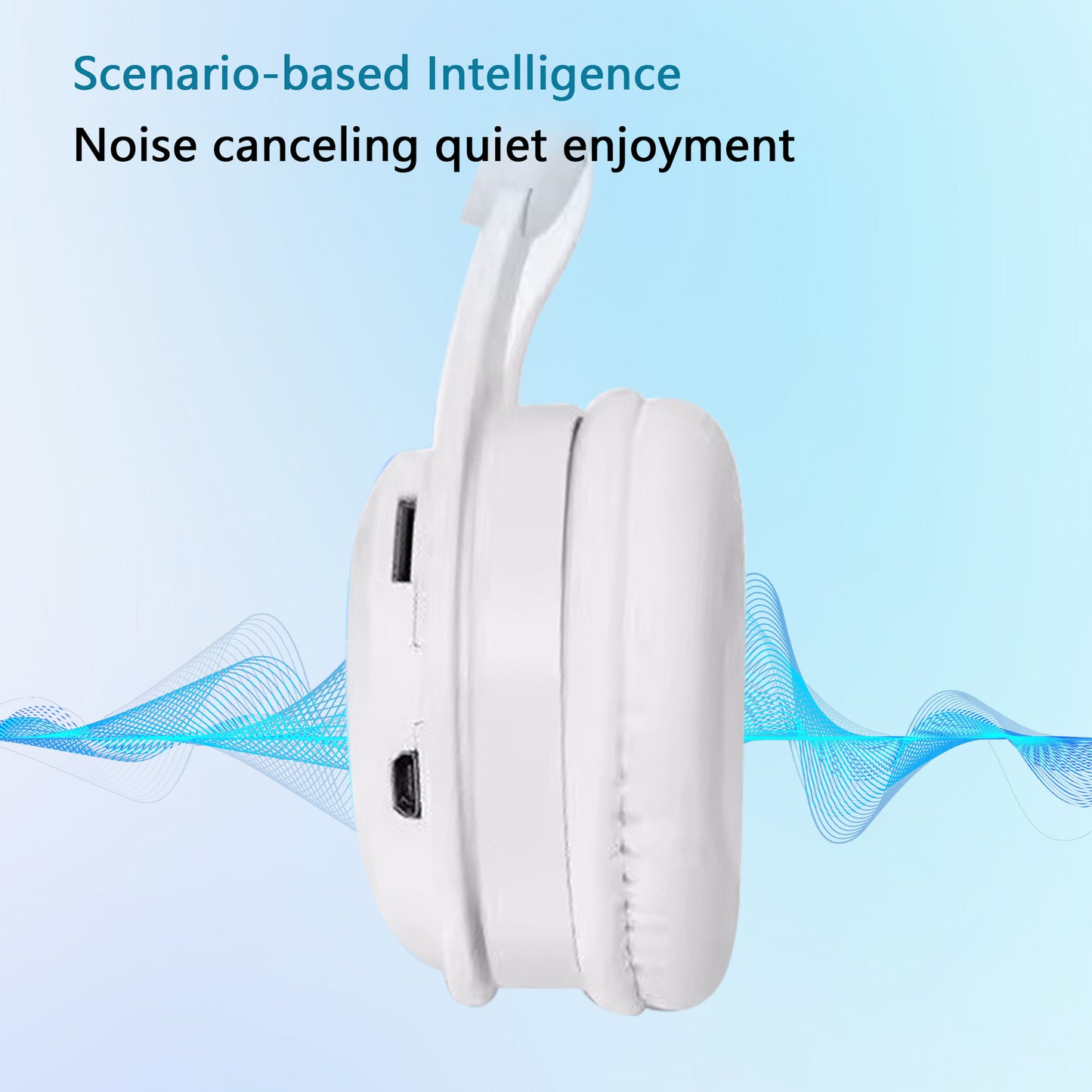 Wireless Kids Headphones,2 Pack Foldable Safe Volume Stereo Adjustable over Ear Headphones for Kids, Girls, Boys, Children, Microphone Kids Headphones for School Tablet