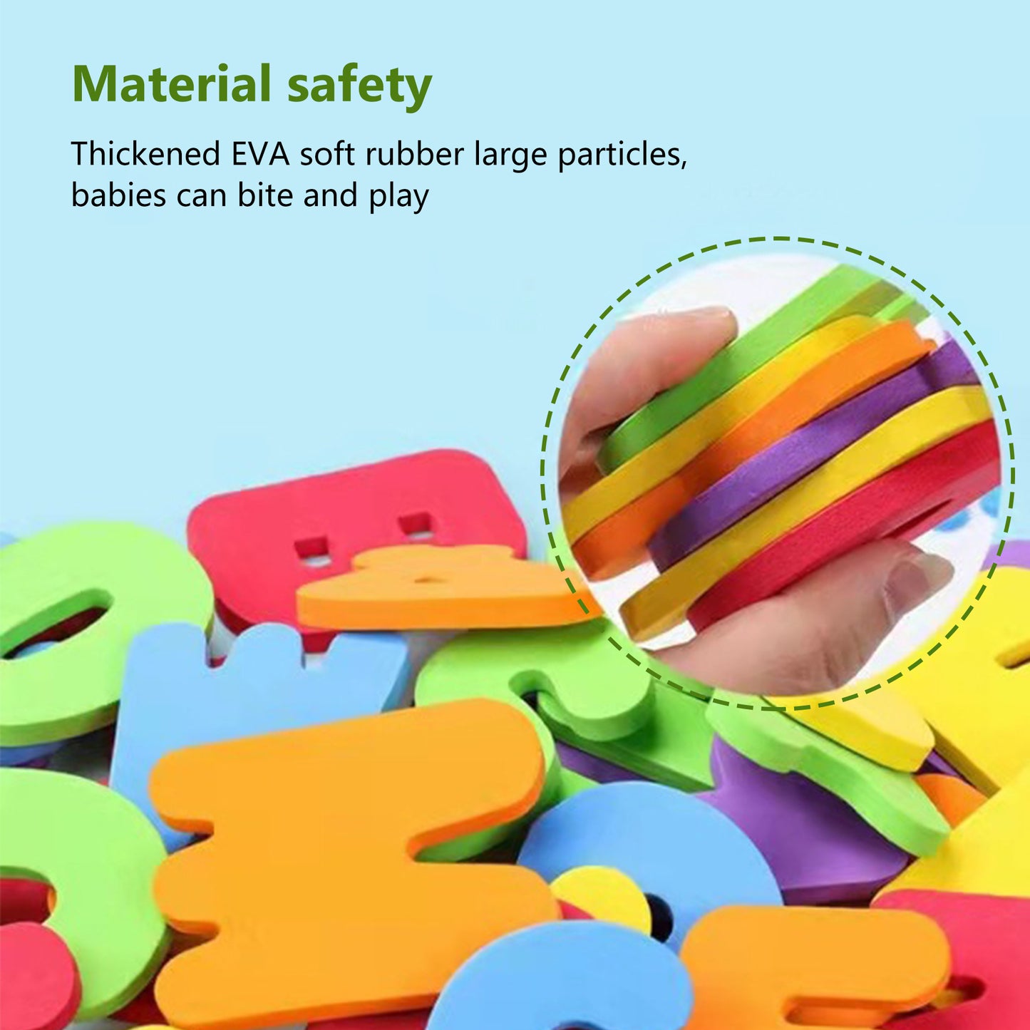 Bath Toy Storage 17.7"x17.3" 3 Pcs,Kids Bath Toy Organizer,Cartoon Bath Toy Organizer,Baby Large Bath Toy Storage for Tub,With Suction Cups and 36 Alphanumeric Toys